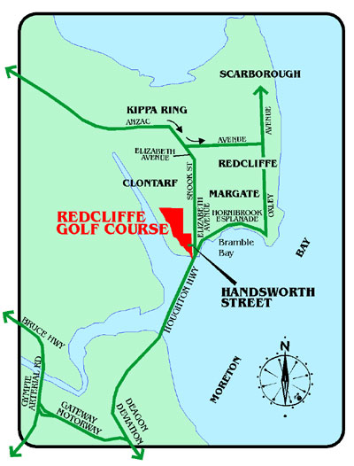 Redcliffe Map