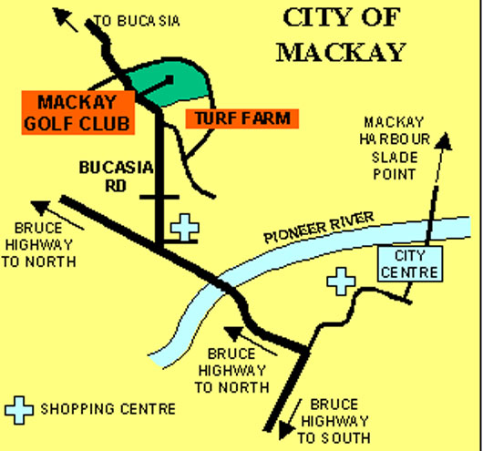 Map Of Mackay