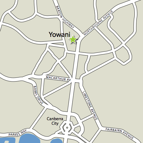 Map of Yowani Golf Course