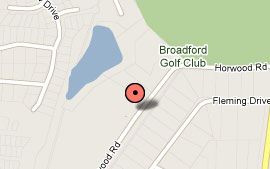 Map of Broadford Golf Club Inc