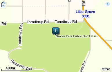 Map of Grove Park Public Golf Links