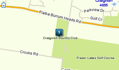 Map of Craignish Country Club Hotel
