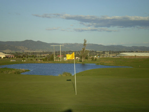 Longyard Golf Club – Tamworth, NSW, AU - Longyard Golf Course - Driving Range, Layout – NSW, Australia
