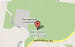 Map of Springwood Country Club