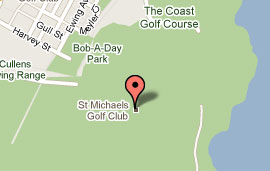 Map of St Michael's Golf Club