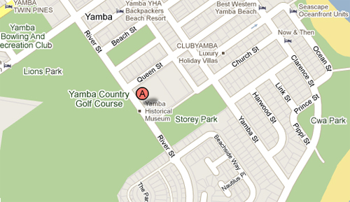 Map of Yamba Golf & Country Club